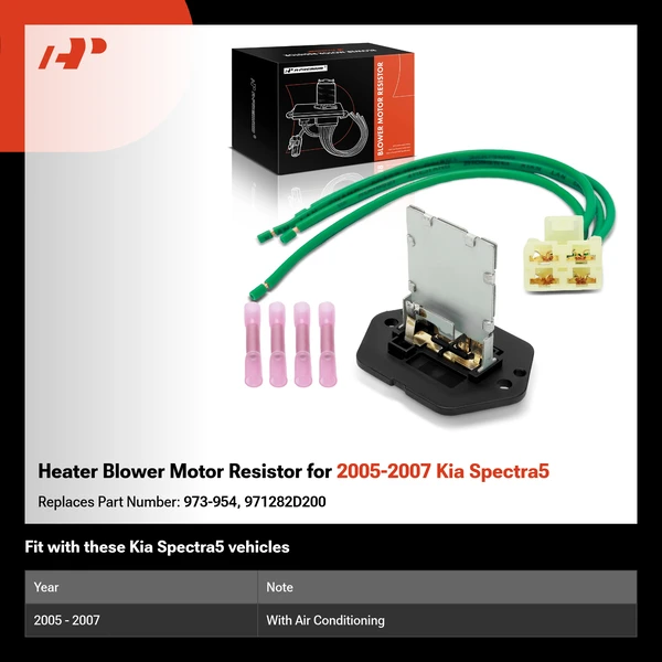 Heater Blower Motor Resistor for 2005-2007 Kia Spectra5