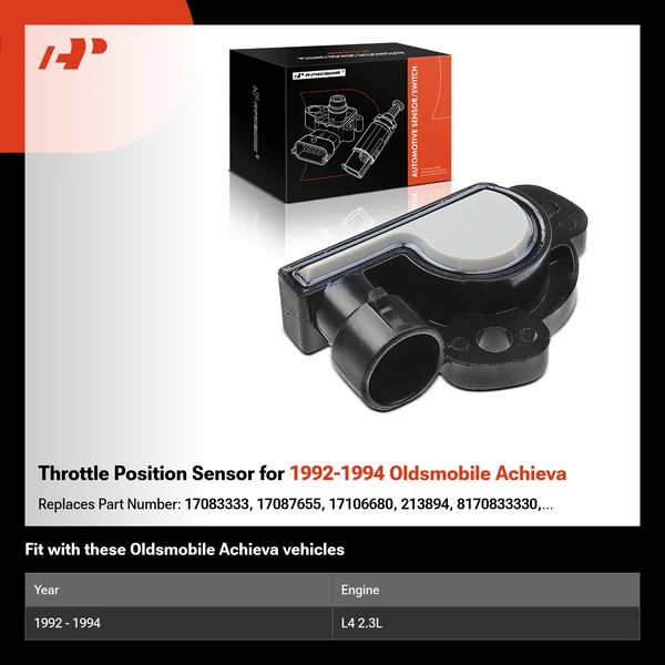 Throttle Position Sensor for 1992-1994 Oldsmobile Achieva