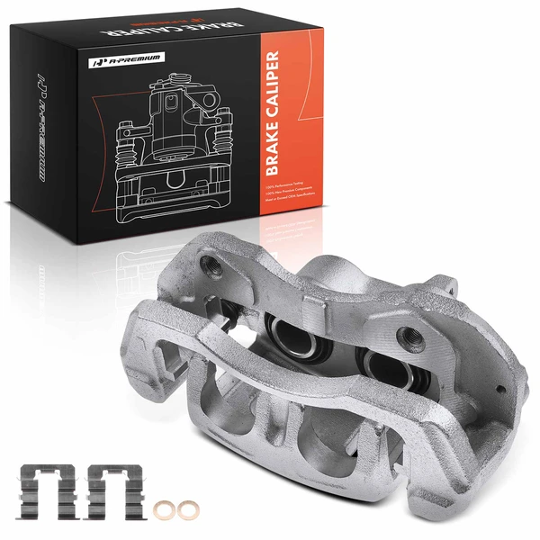 1-Pc Brake Caliper Front Right Passenger Side 2-Piston A-Premium APBC2859