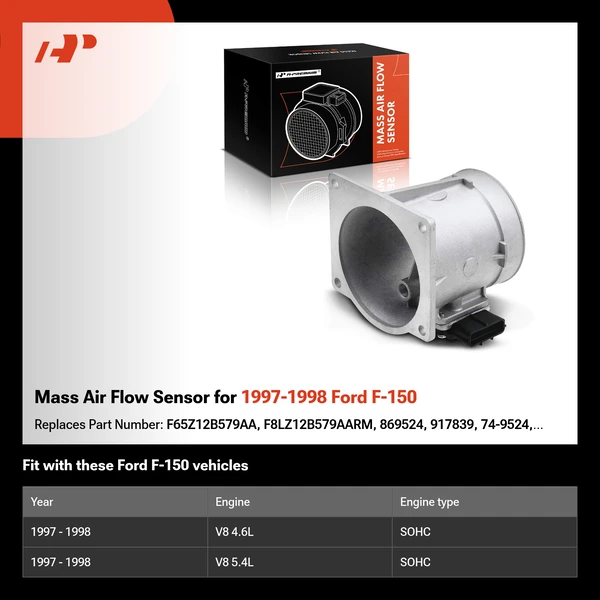 Mass Air Flow Sensor for 1997-1998 Ford F-150