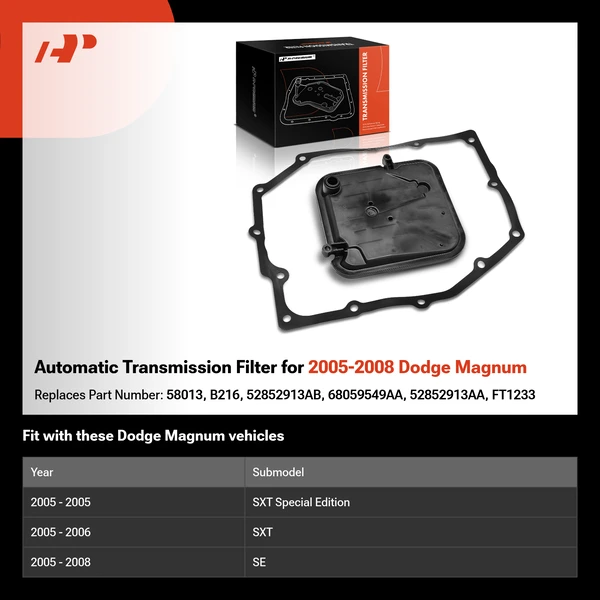 Automatic Transmission Filter for 2005-2008 Dodge Magnum