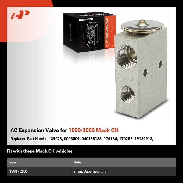 AC Expansion Valve for 1990-2005 Mack CH