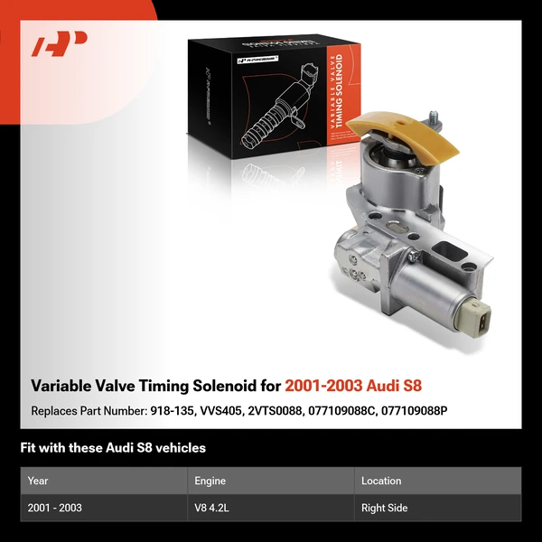 Variable Valve Timing Solenoid for 2001-2003 Audi S8
