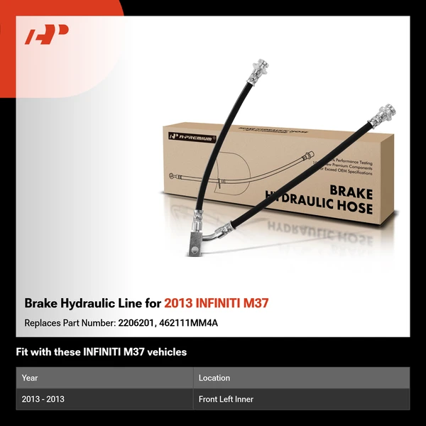 Brake Hydraulic Line for 2013 INFINITI M37