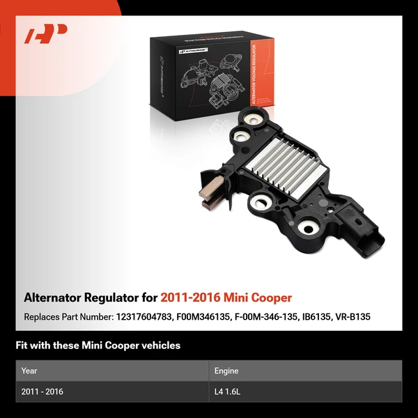 Alternator Regulator for 2011-2016 Mini Cooper