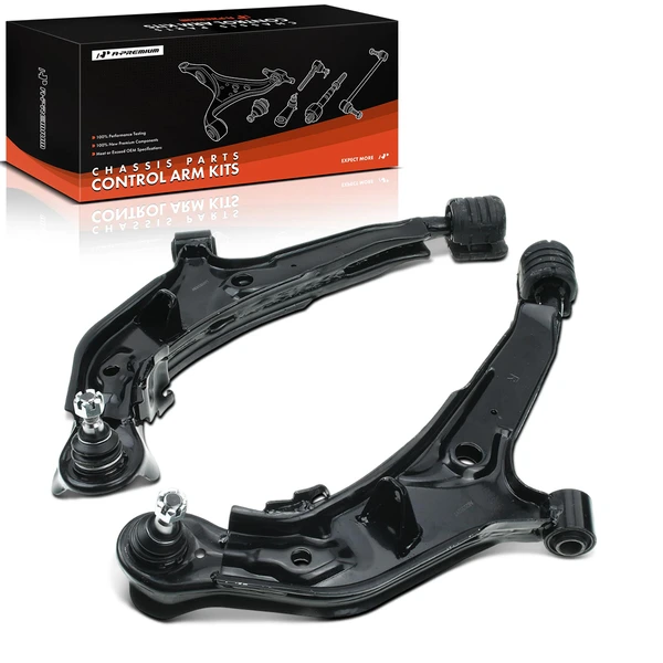 1995-1999 Nissan Maxima 2-Pc Control Arm and Ball Joint Kit, Front Lower with Ball Joint A-Premium APCA2421