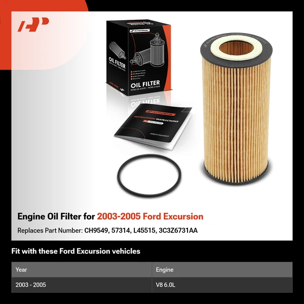 Engine Oil Filter for 2003-2005 Ford Excursion