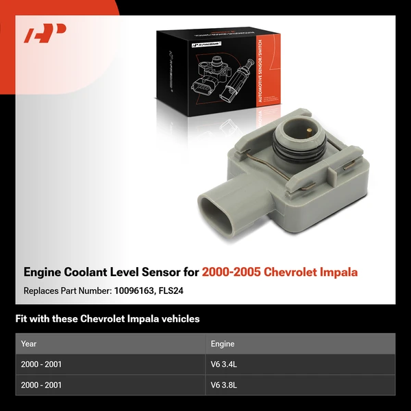 Engine Coolant Level Sensor for 2000-2005 Chevrolet Impala