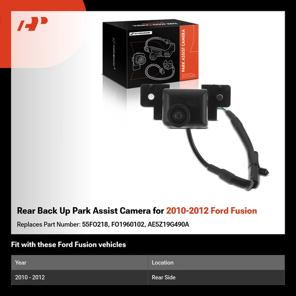 Rear Back Up Park Assist Camera for 2010-2012 Ford Fusion