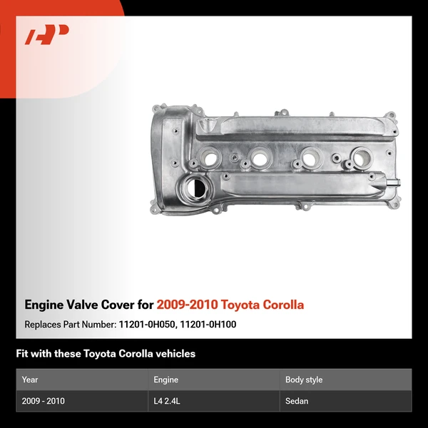 Engine Valve Cover for 2009-2010 Toyota Corolla