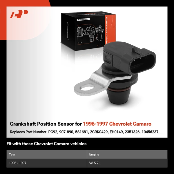 Crankshaft Position Sensor for 1996-1997 Chevrolet Camaro