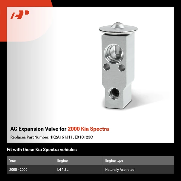 AC Expansion Valve for 2000 Kia Spectra