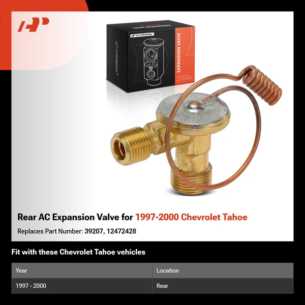 Rear AC Expansion Valve for 1997-2000 Chevrolet Tahoe