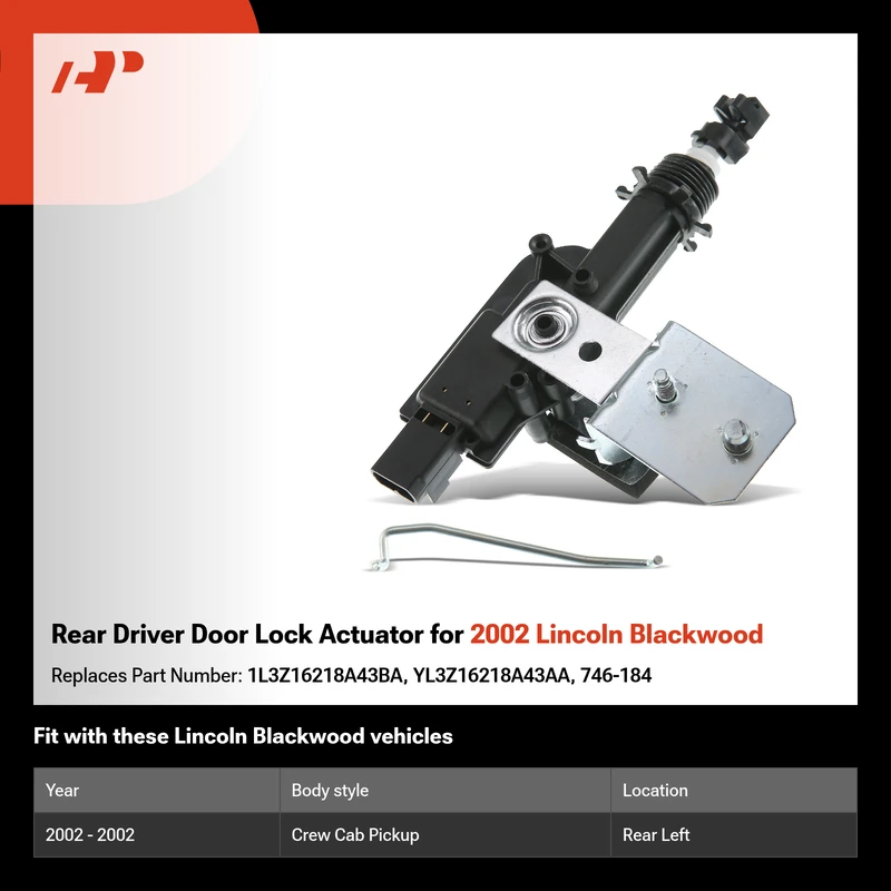 Rear Driver Door Lock Actuator for 2002 Lincoln Blackwood