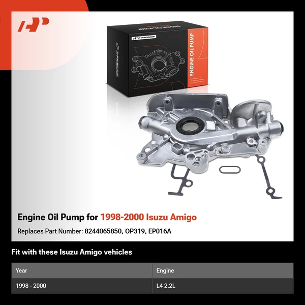 Engine Oil Pump for 1998-2000 Isuzu Amigo