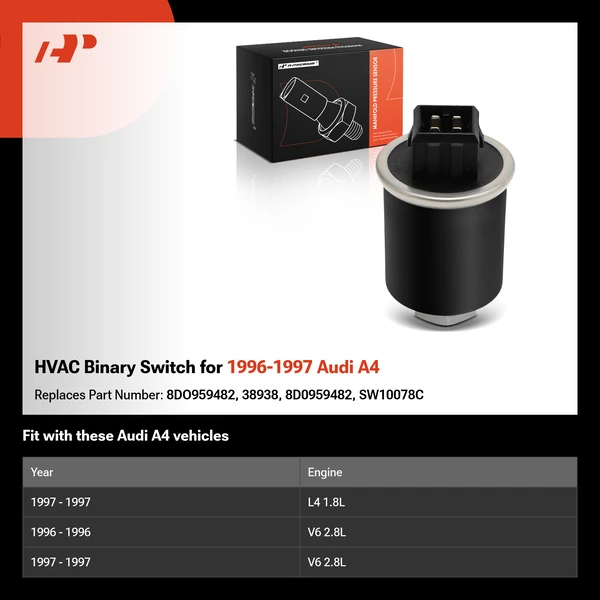 HVAC Binary Switch for 1996-1997 Audi A4