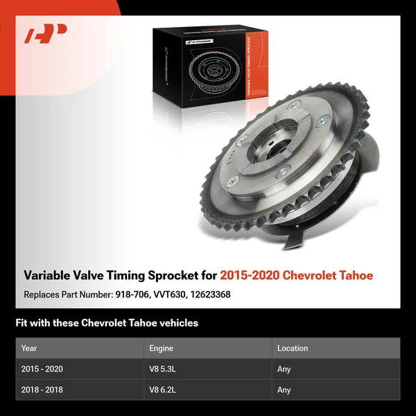 Variable Valve Timing Sprocket for 2015-2020 Chevrolet Tahoe