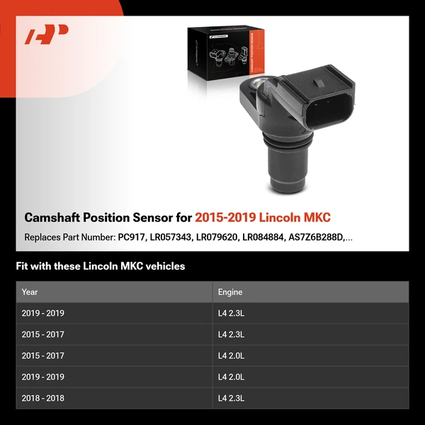 Camshaft Position Sensor for 2015-2019 Lincoln MKC