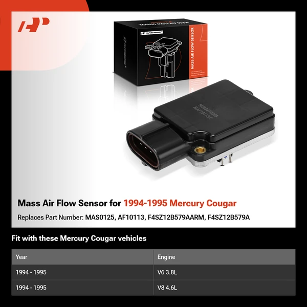 Mass Air Flow Sensor for 1994-1995 Mercury Cougar
