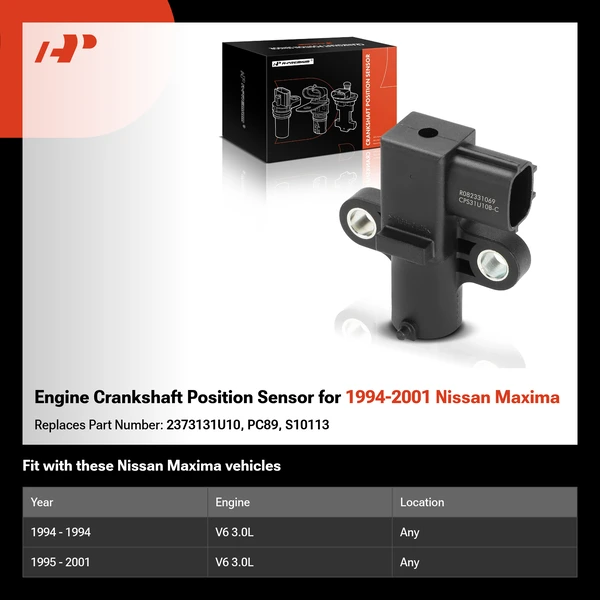 Engine Crankshaft Position Sensor for 1994-2001 Nissan Maxima