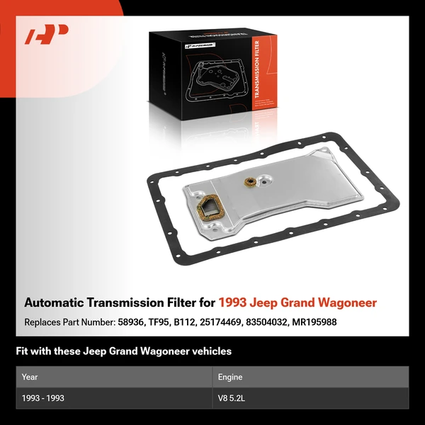 Automatic Transmission Filter for 1993 Jeep Grand Wagoneer