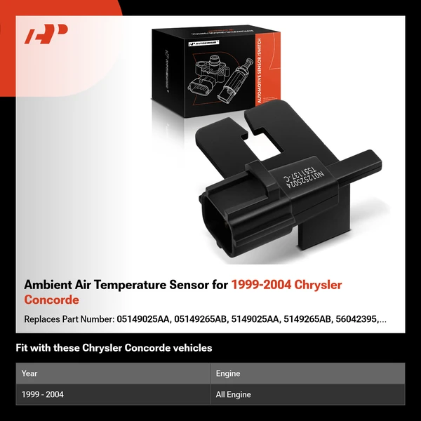 Ambient Air Temperature Sensor for 1999-2004 Chrysler Concorde
