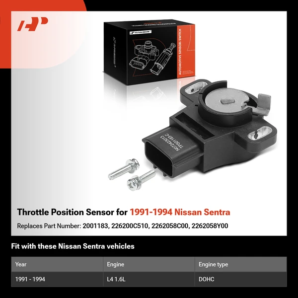 Throttle Position Sensor for 1991-1994 Nissan Sentra