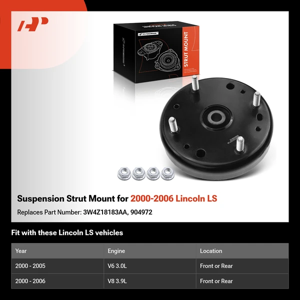 Suspension Strut Mount for 2000-2006 Lincoln LS