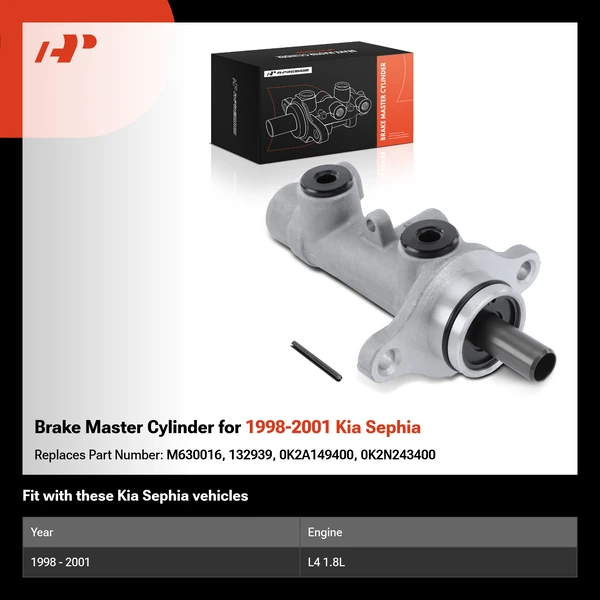 Brake Master Cylinder for 1998-2001 Kia Sephia