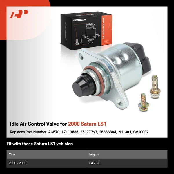 Idle Air Control Valve for 2000 Saturn LS1