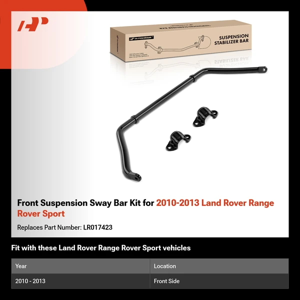 Front Suspension Sway Bar Kit for 2010-2013 Land Rover Range Rover Sport