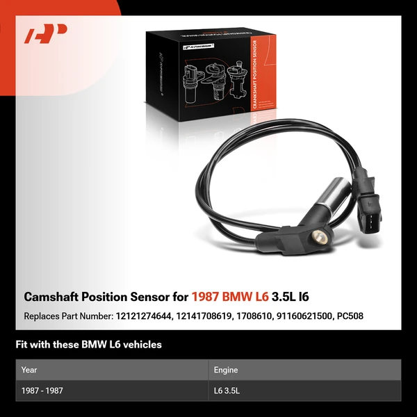 Camshaft Position Sensor for 1987 BMW L6 3.5L l6