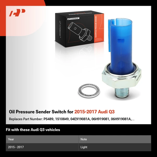 Oil Pressure Sender Switch for 2015-2017 Audi Q3