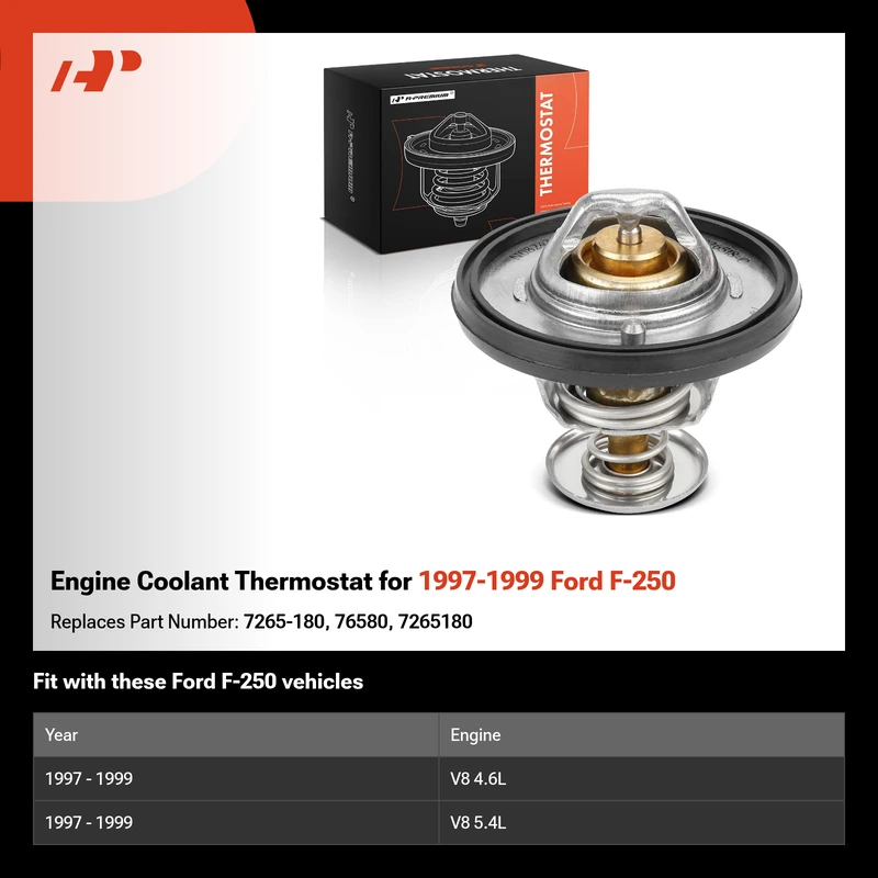 Engine Coolant Thermostat for 1997-1999 Ford F-250