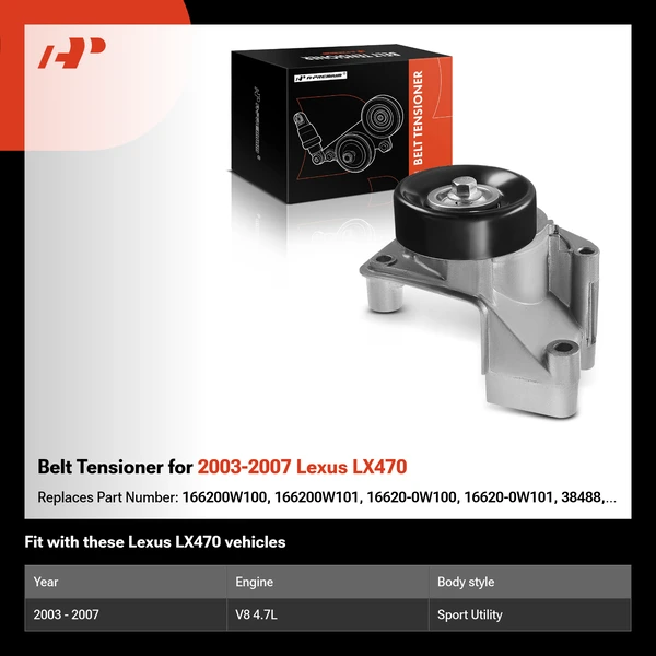 Belt Tensioner for 2003-2007 Lexus LX470