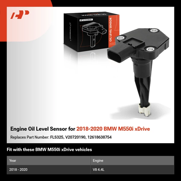 Engine Oil Level Sensor for 2018-2020 BMW M550i xDrive