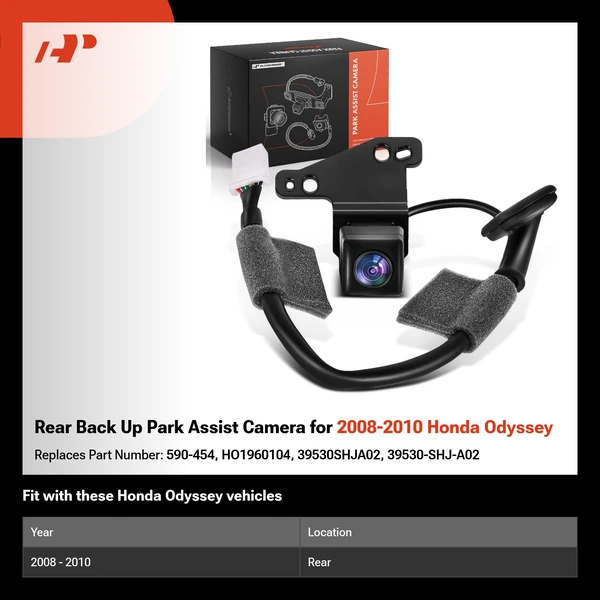 Rear Back Up Park Assist Camera for 2008-2010 Honda Odyssey
