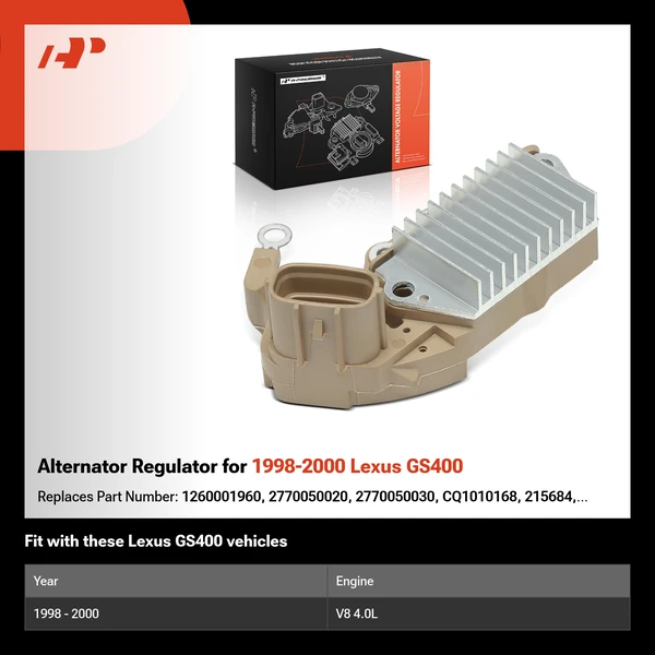 Alternator Regulator for 1998-2000 Lexus GS400