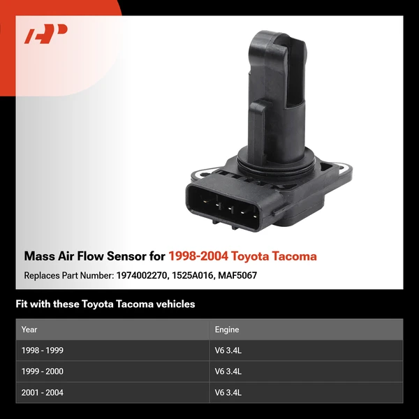 Mass Air Flow Sensor for 1998-2004 Toyota Tacoma