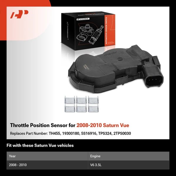 Throttle Position Sensor for 2008-2010 Saturn Vue