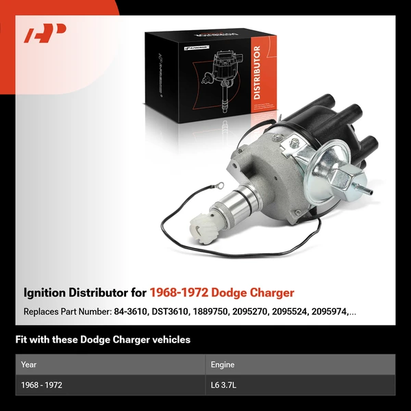 Ignition Distributor for 1968-1972 Dodge Charger