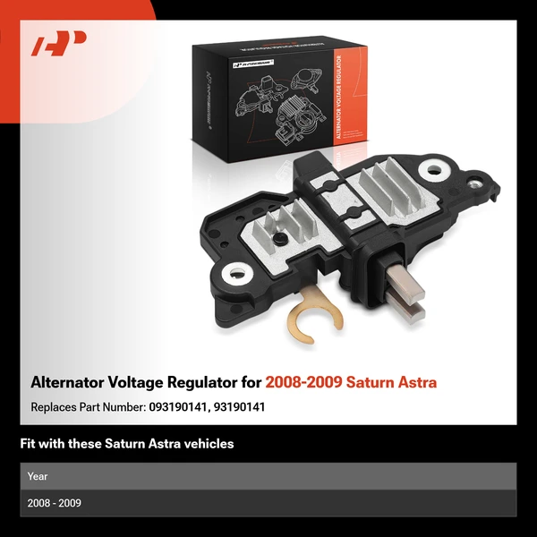 Alternator Voltage Regulator for 2008-2009 Saturn Astra