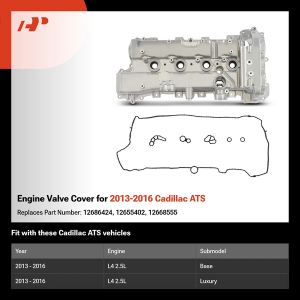 Engine Valve Cover for 2013-2016 Cadillac ATS