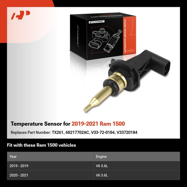 Temperature Sensor for 2019-2021 Ram 1500