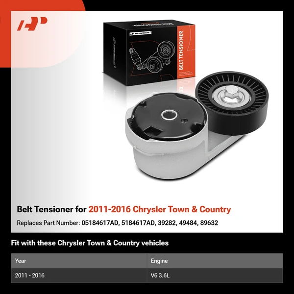 Belt Tensioner for 2011-2016 Chrysler Town & Country