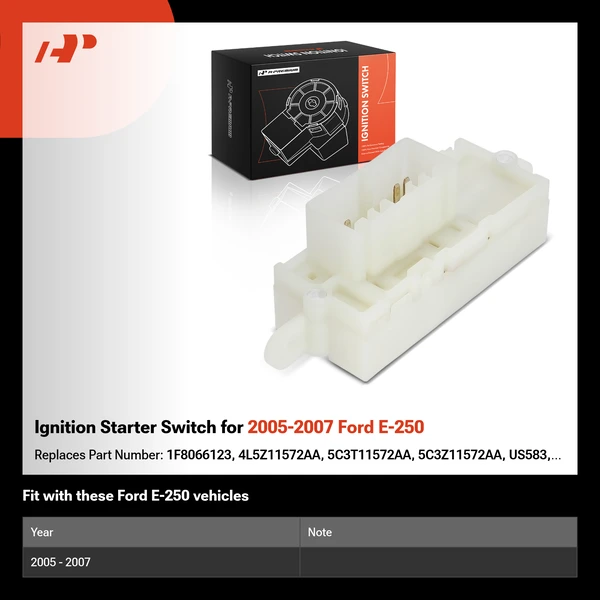 Ignition Starter Switch for 2005-2007 Ford E-250