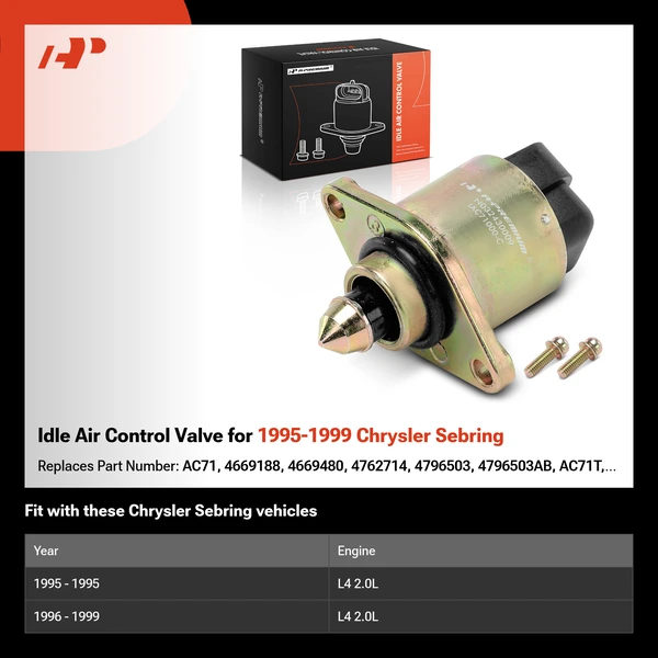 Idle Air Control Valve for 1995-1999 Chrysler Sebring