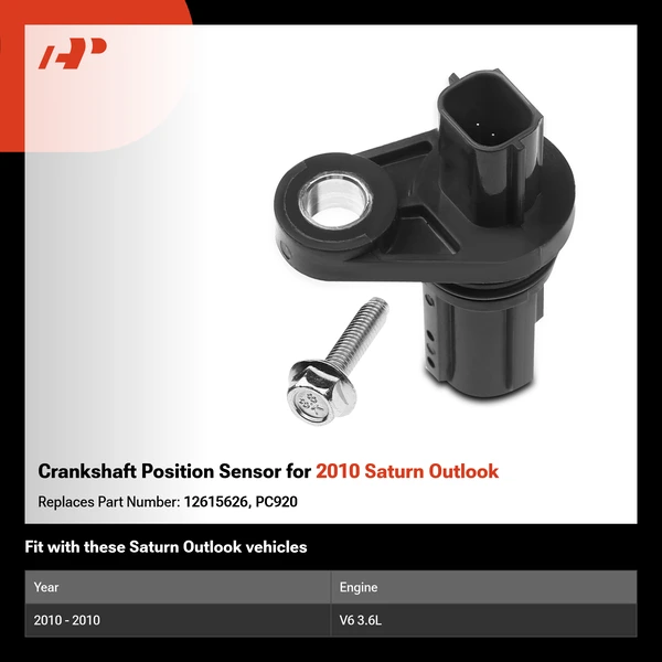 Crankshaft Position Sensor for 2010 Saturn Outlook