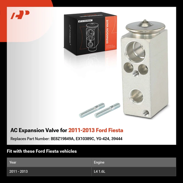 AC Expansion Valve for 2011-2013 Ford Fiesta