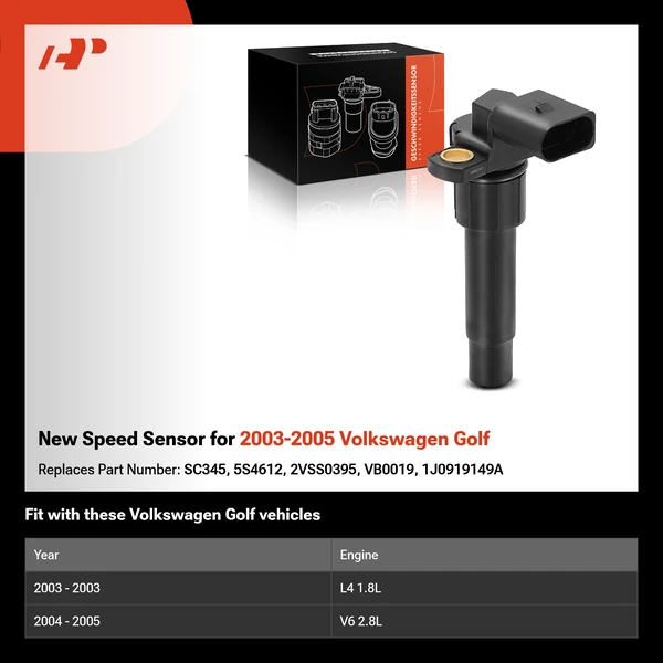 New Speed Sensor for 2003-2005 Volkswagen Golf